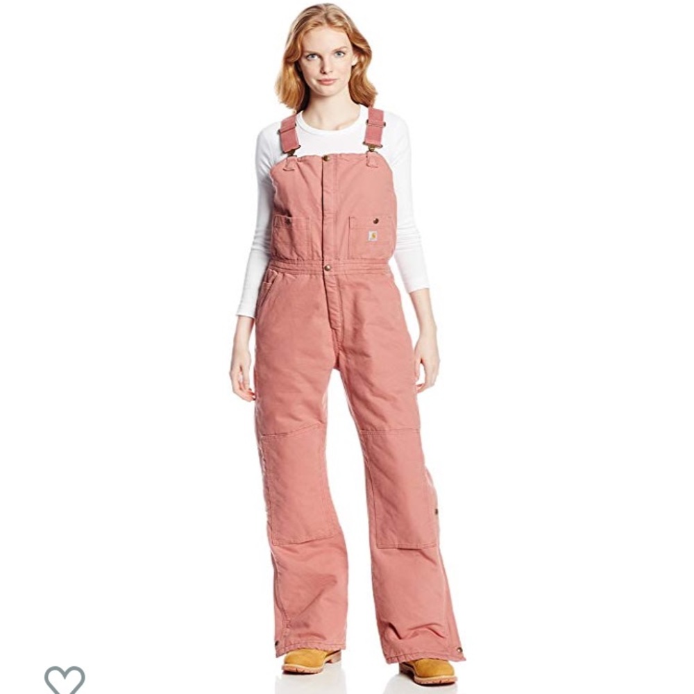 ISO Carhartt Zeeland Women’s Overalls- Dried Rose